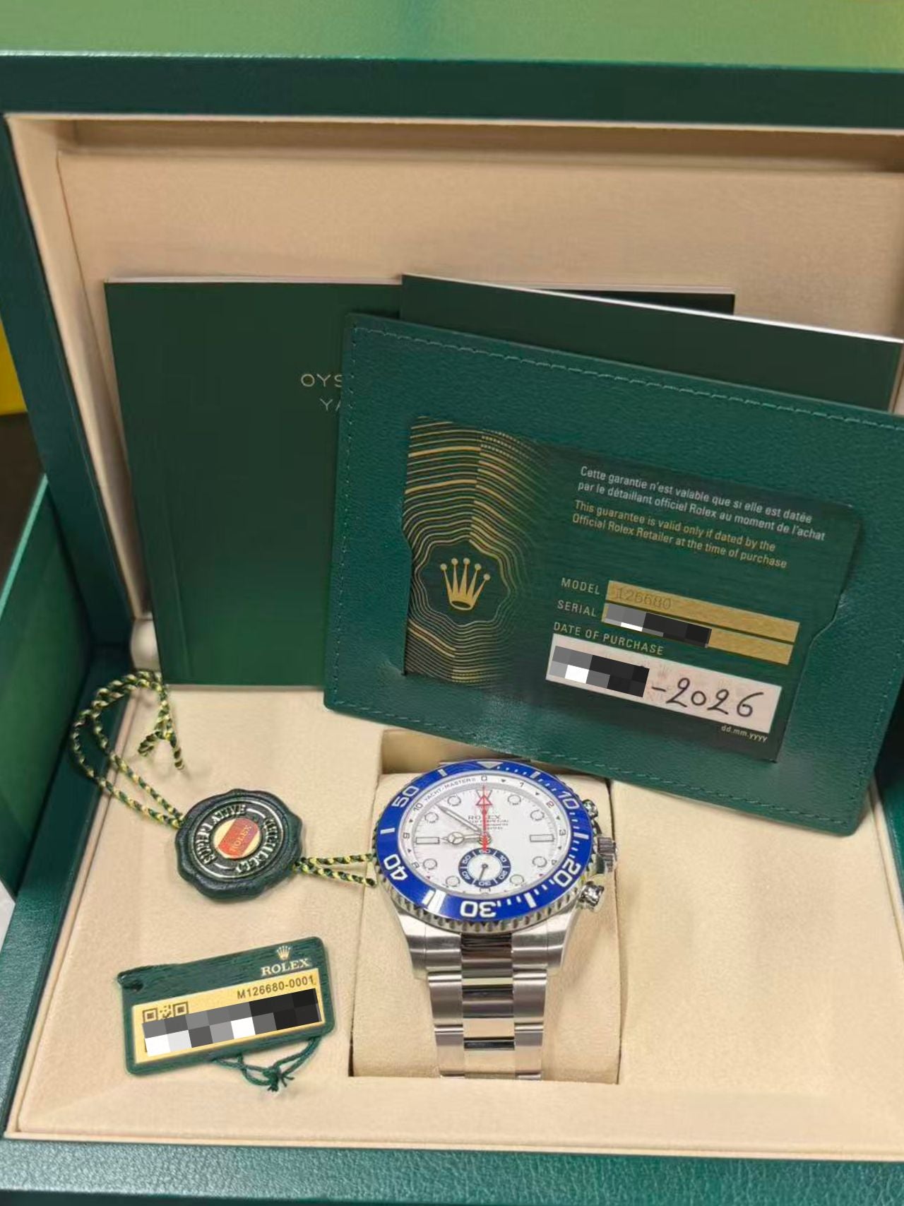 NEW MODEL Rolex Yacht-Master II
